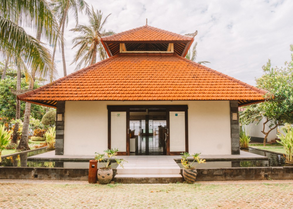 Villa cantik di tepi pantai kawasan Buleleng