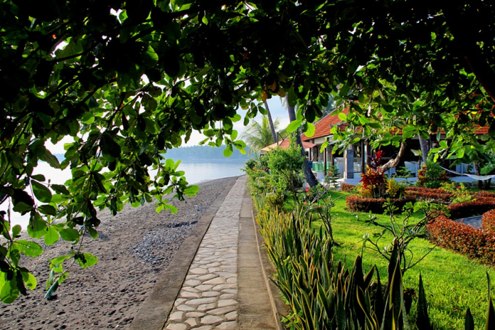 Villa cantik di tepi pantai kawasan Buleleng