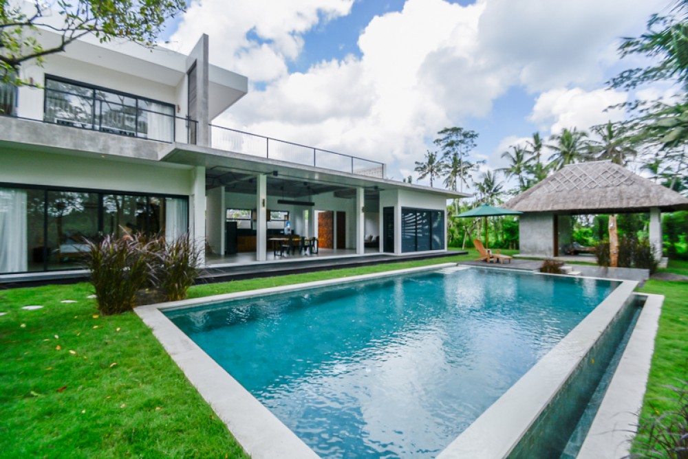 Brand New Three Bedrooms Modern Villa for Sale in Ubud