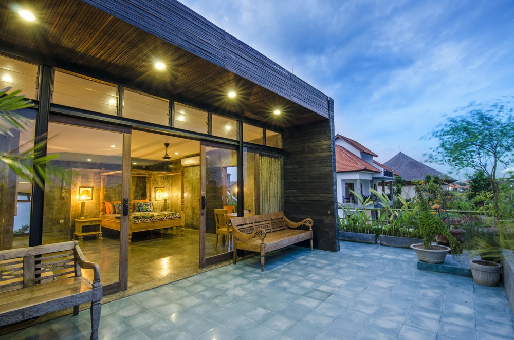 Villa de 3 chambres au coeur de Canggu pour la vente à bail