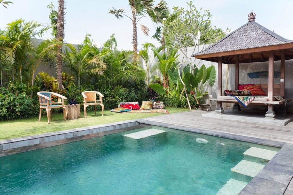 Villa de 3 chambres au coeur de Canggu pour la vente à bail