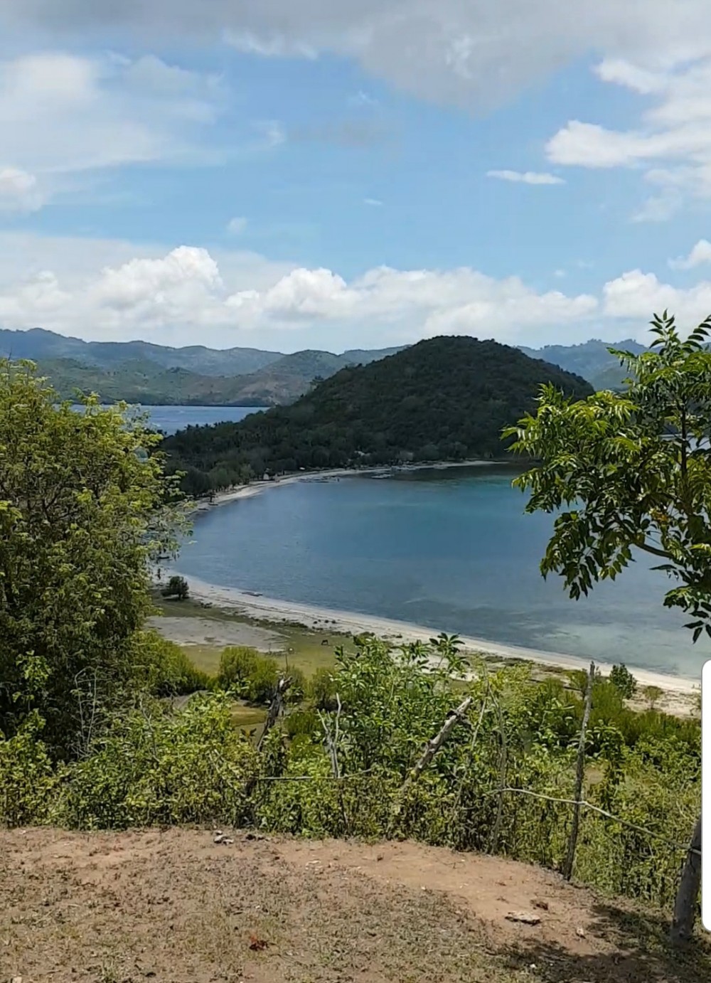 Beachfront Unique Land in Gili Gede Lombok for sale