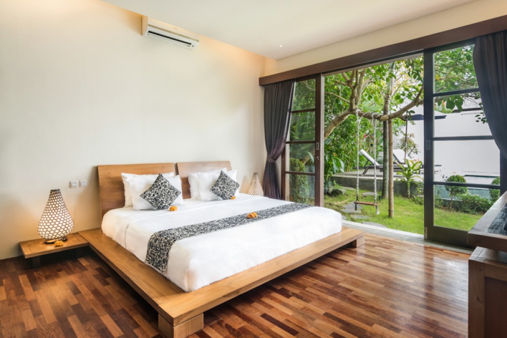 Villa Tiga Kamar Cantik Dijual di Canggu