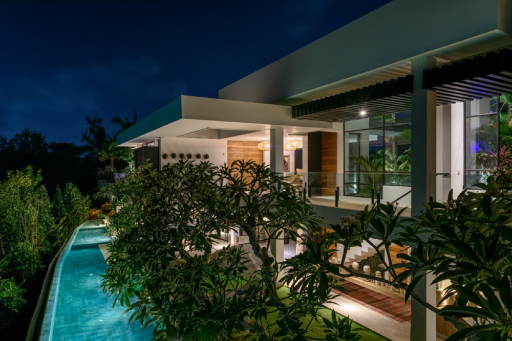 Luxueuse villa Freehold avec rizières à vendre à Canggu