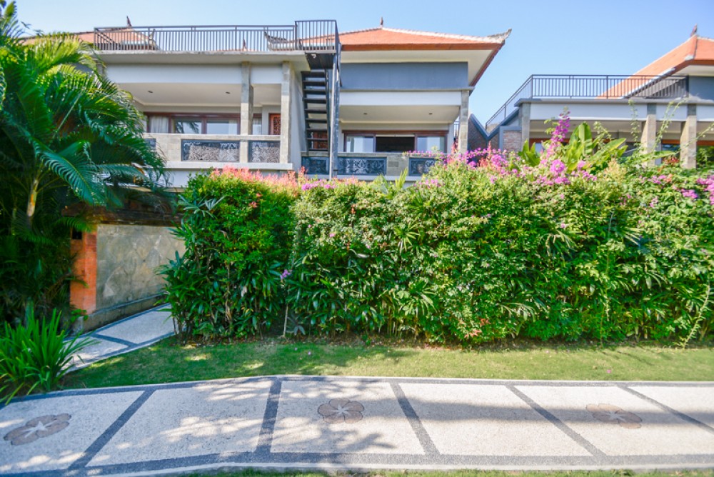 Beachfront Two Bedrooms Apartment inside Resort for Sale in Candidasa