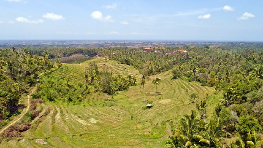 Vues panoramiques Terrain à bail à Negara