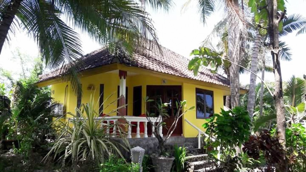 Beautiful Beachfront Villa with Spacious Land for Sale in Karangasem