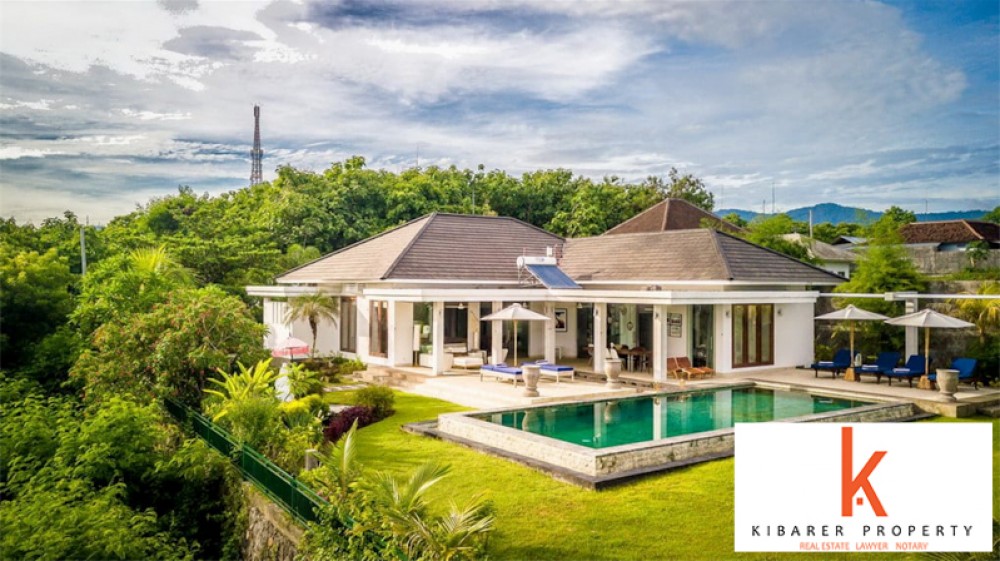 luxurious modern design villa for Sale is located in the spiritual area of North Bali