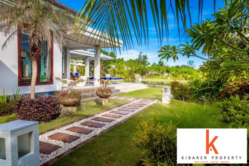 luxurious modern design villa for Sale is located in the spiritual area of North Bali