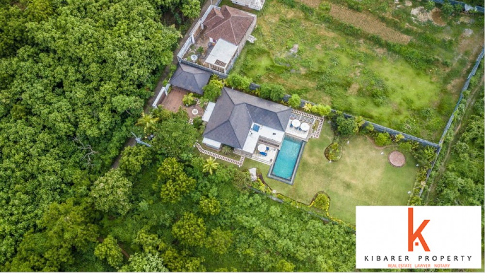 Villa luxueuse au design moderne à vendre située dans le quartier spirituel du nord de Bali