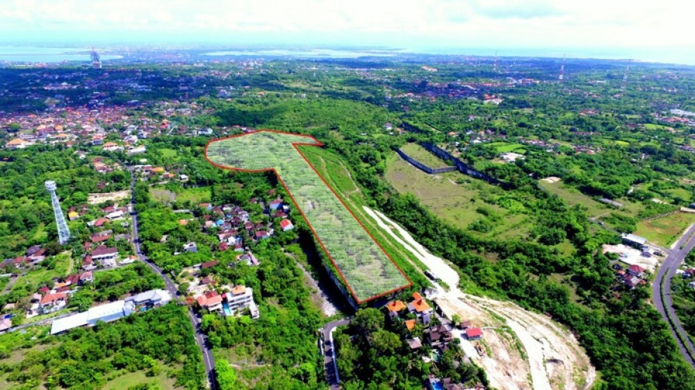 Besar-besaran Freehold tanah dengan terganggu Ocean Views dijual di Ungasan