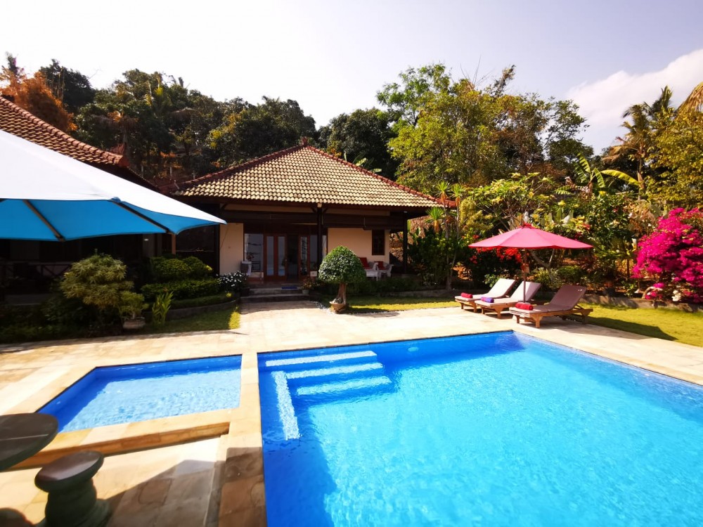 Fantastic Ocean View Villa with Spacious Land for Sale in Lovina