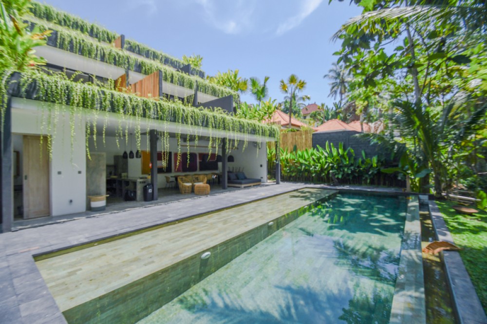 Magnifique hôtel neuf de six chambres à vendre à Ubud