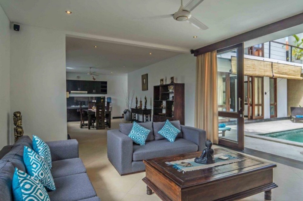 Beautiful Three Bedrooms Villa for Sale in Kerobokan