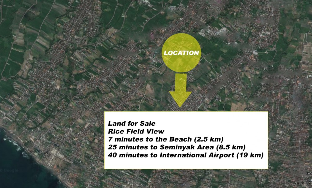 Long lease plot of land located in the fashionable Batu Bolong area