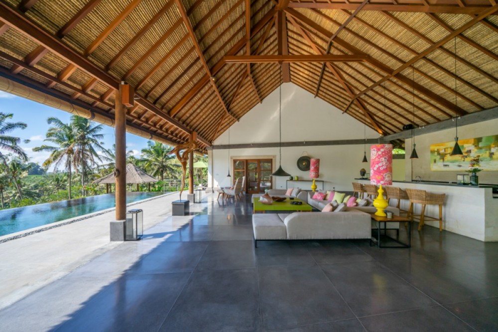 Incroyable villa privée relaxante avec vue sur la jungle à vendre à Ubud