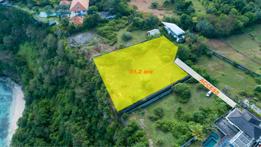 Unique cliff land with IMB and project for sale