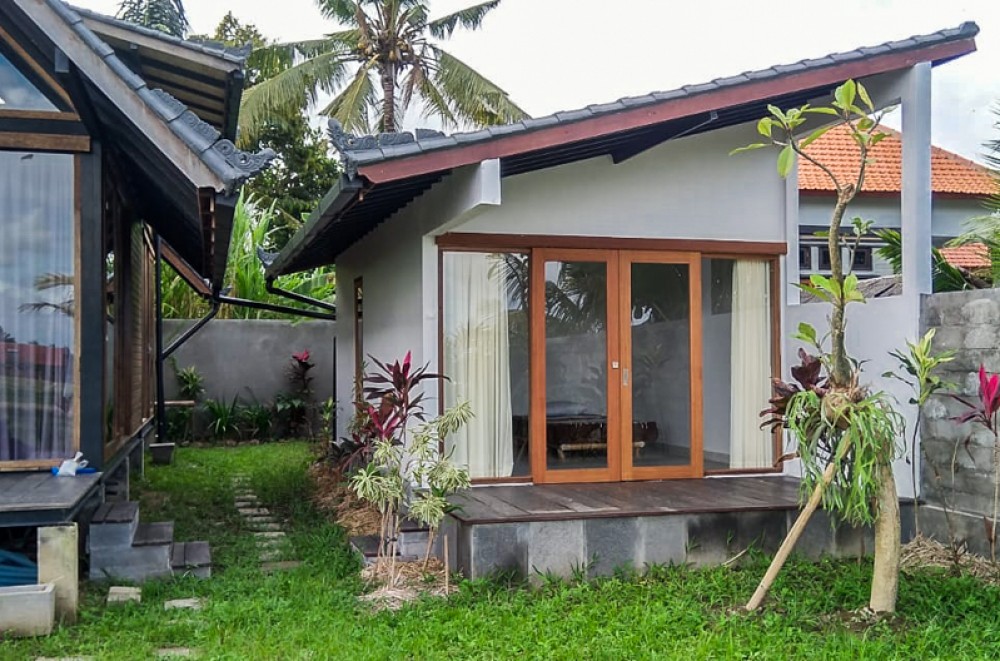 Villa Tiga Kamar Tidur Konsep Berkelanjutan dijual di Ubud