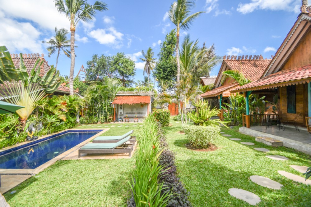 Incroyable Joglo Javanese Guesthouse avec le meilleur rapport qualité-prix à vendre à Cemagi