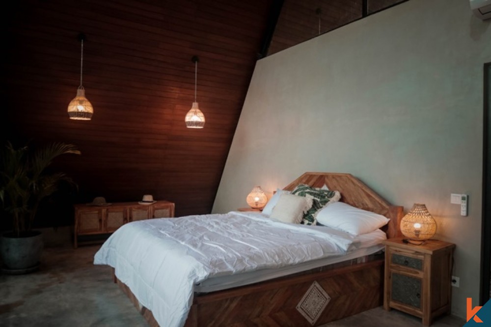 Vila 2 Kamar Tidur yang Baru Dibangun di Pererenan untuk Dijual Sewa