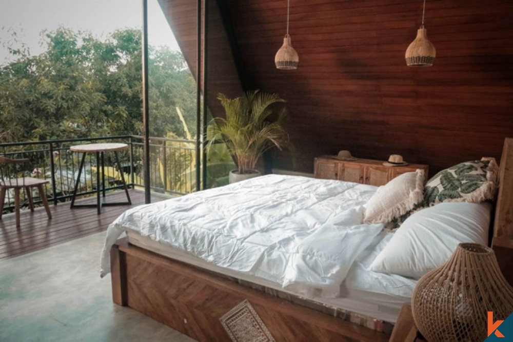 Vila 2 Kamar Tidur yang Baru Dibangun di Pererenan untuk Dijual Sewa