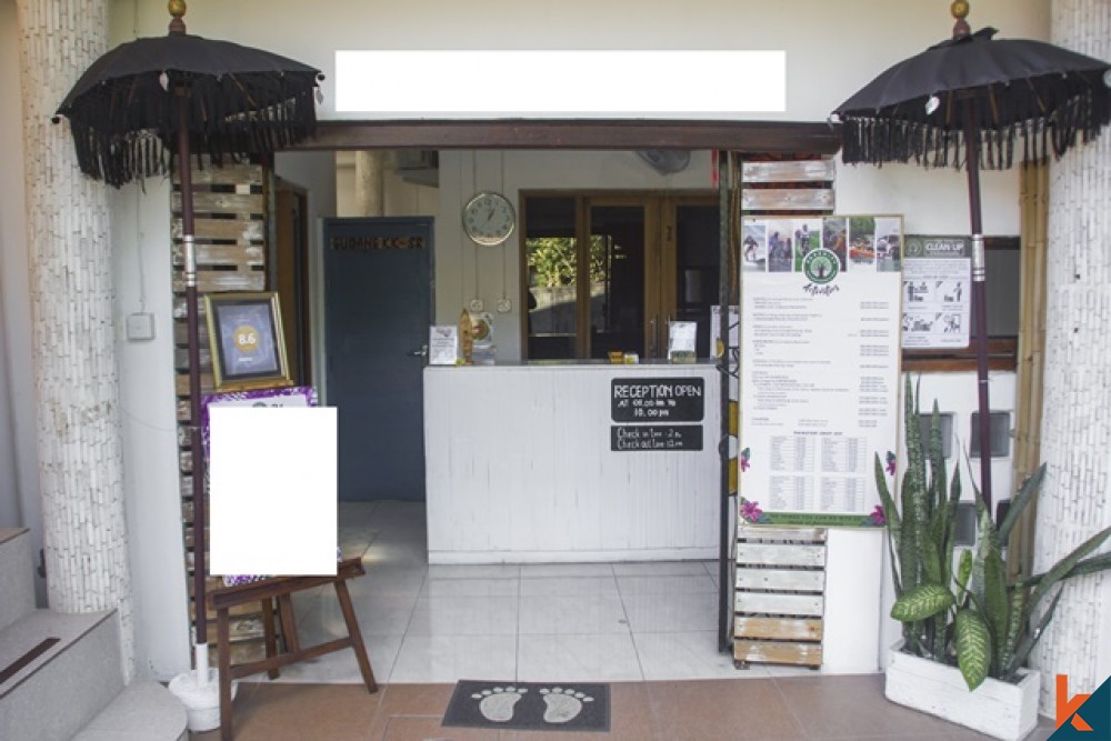 Unique and Well-Kept Leasehold Guesthouse in Canggu for Sale