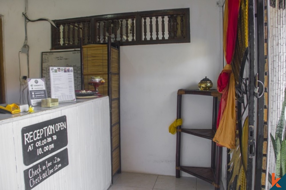 Maison d'hôtes unique et bien entretenue à Canggu à vendre à bail
