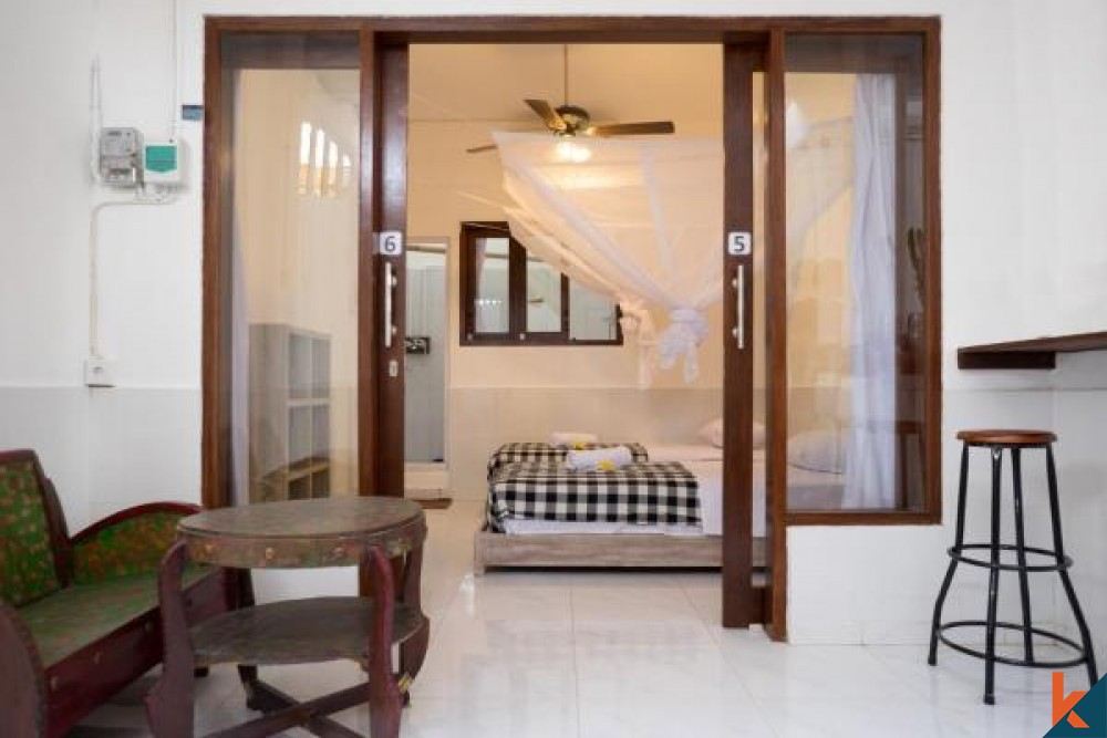 Unique and Well-Kept Leasehold Guesthouse in Canggu for Sale