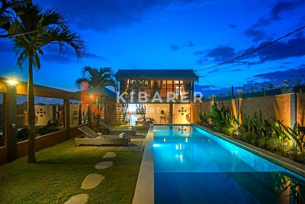 Beautiful Three Bedrooms Open Living Villa In Kerobokan (Min 3 years rental)