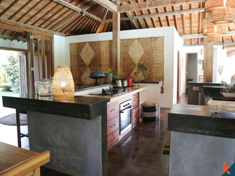 Beautiful 4 Bedroom Javanese Joglo Villa in Umalas for Sale
