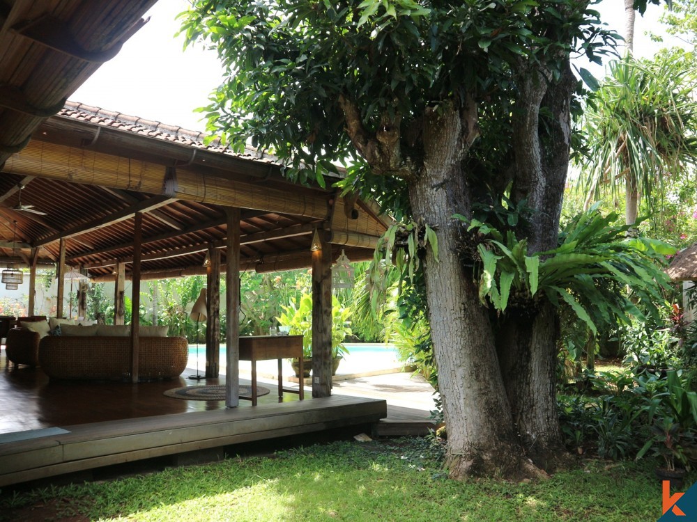 Beautiful 4 Bedroom Javanese Joglo Villa in Umalas for Sale