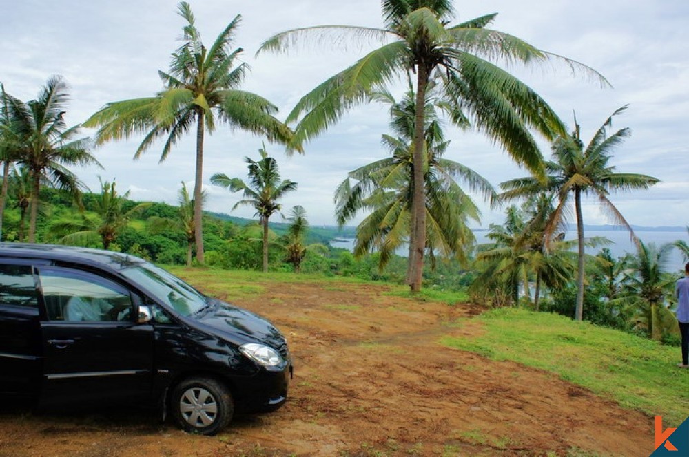 Incroyable terrain avec vue sur l'océan à Lombok à vendre