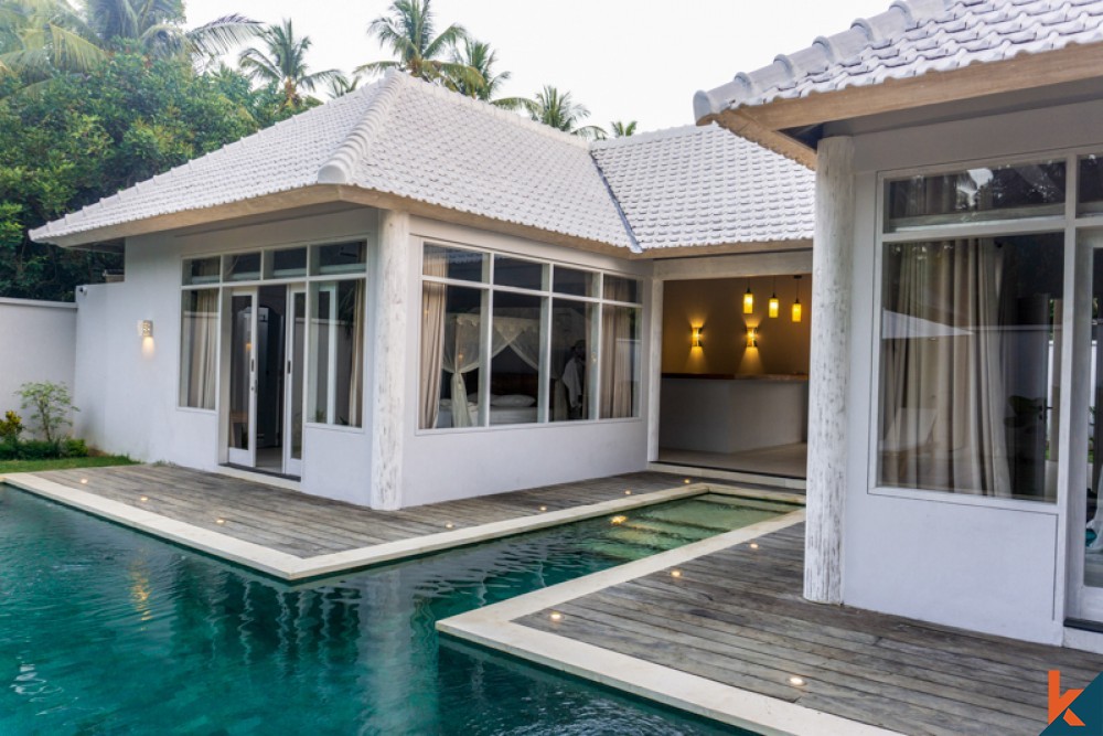 Villa tropicale moderne de deux chambres à vendre au nord de Bali