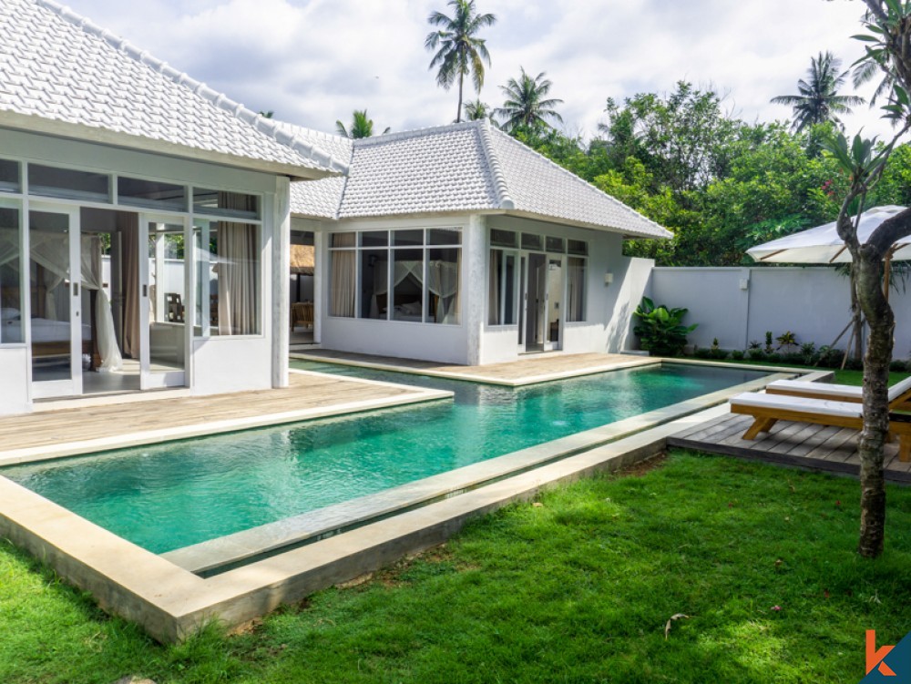 Villa tropicale moderne de deux chambres à vendre au nord de Bali