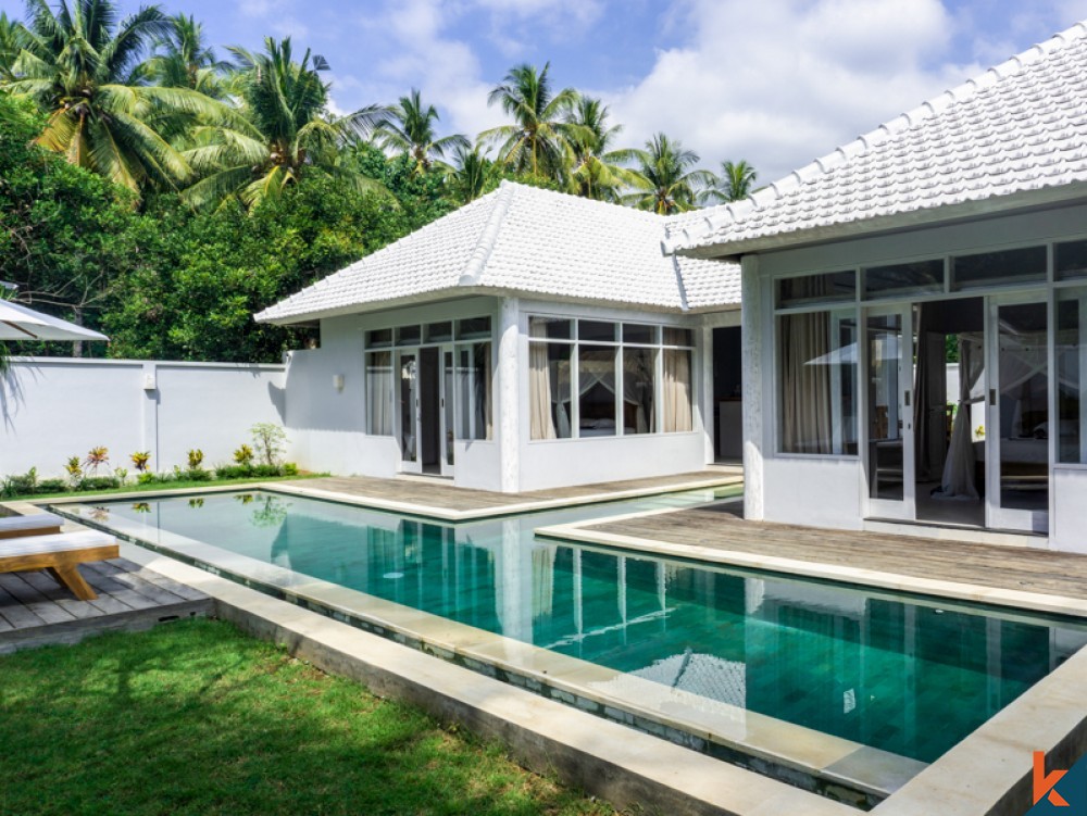 Villa Modern Tropis dengan Dua Kamar Tidur Dijual di Bali Utara