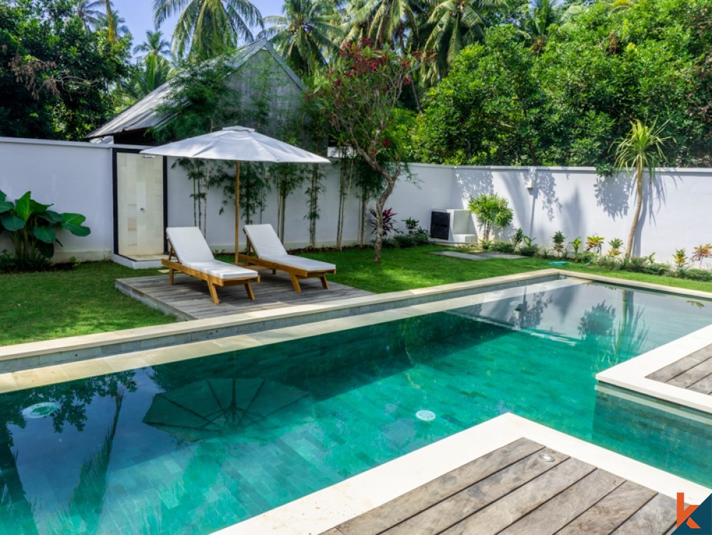 Villa Modern Tropis dengan Dua Kamar Tidur Dijual di Bali Utara