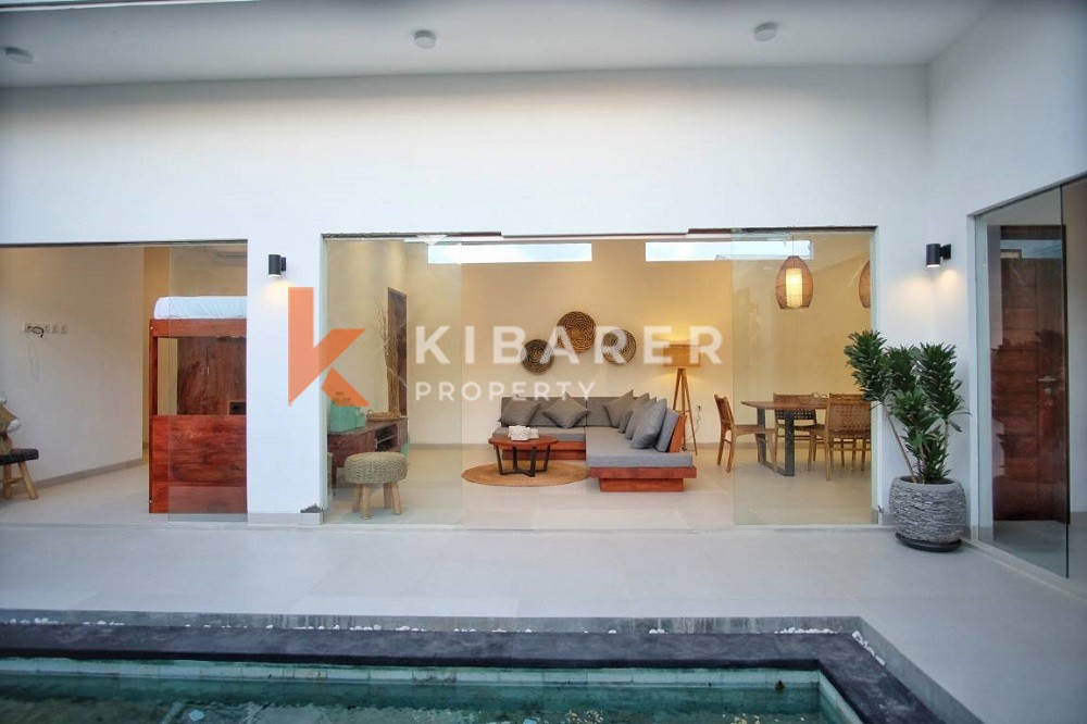 Vila Tiga Kamar Tidur Bohemian Modern, Sempurna untuk Keluarga di Kerobokan