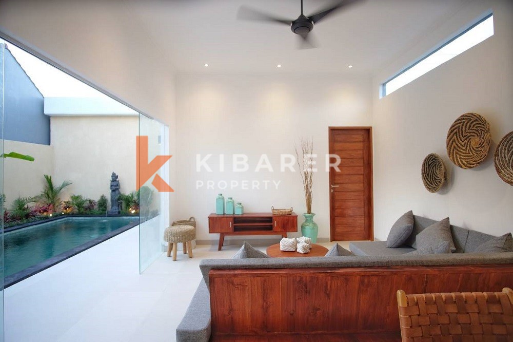 Vila Tiga Kamar Tidur Bohemian Modern, Sempurna untuk Keluarga di Kerobokan