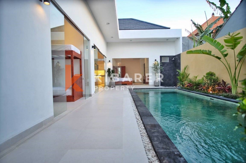 Vila Tiga Kamar Tidur Bohemian Modern, Sempurna untuk Keluarga di Kerobokan