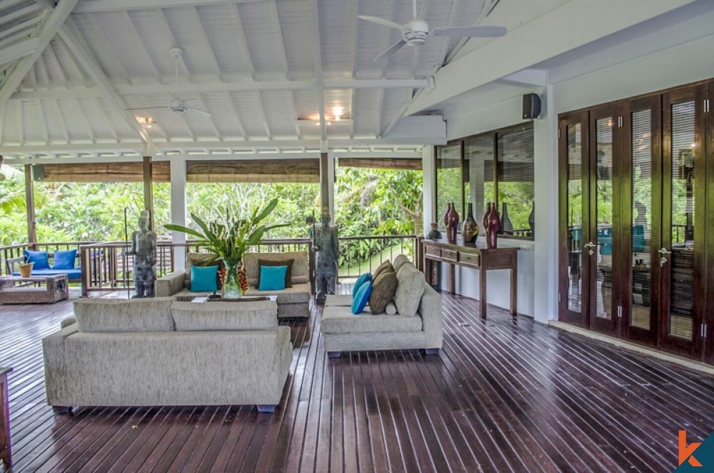 Stunning Five Bedrooms Villa with Spacious Land for Sale in Ubud