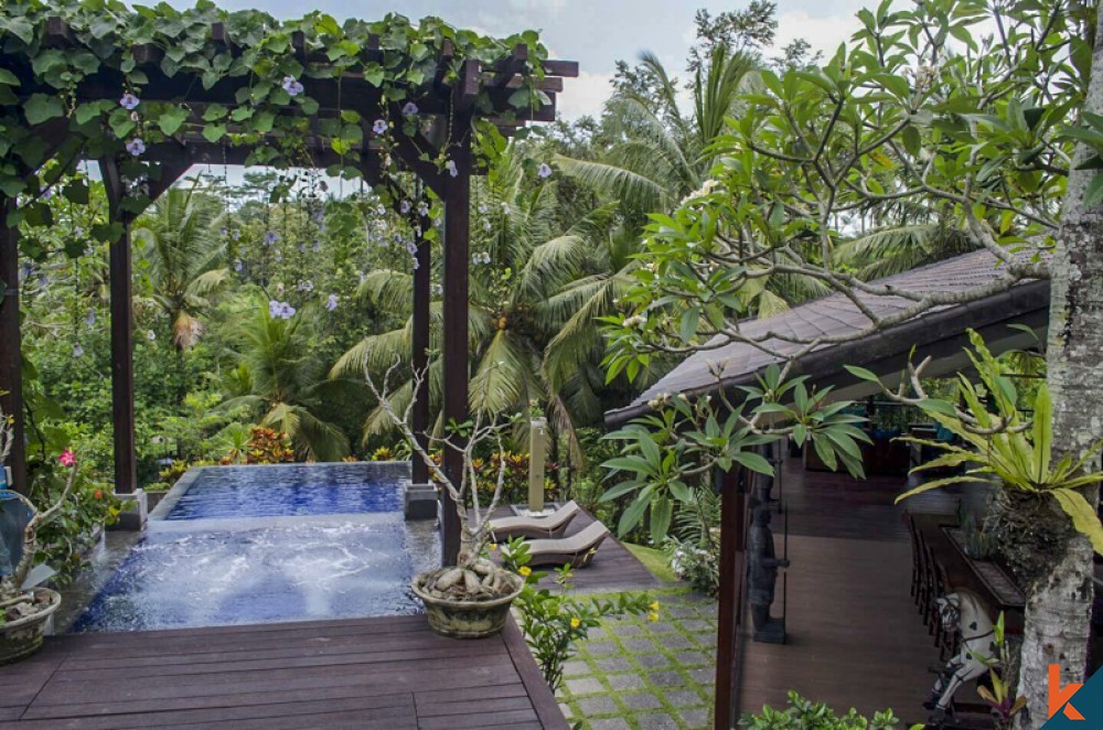 Lima Kamar Tidur yang Menakjubkan - Villa dengan Tanah Luas untuk Dijual di Ubud