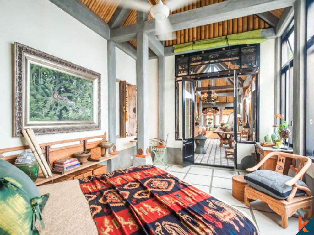 Villa Lima Kamar Tidur Sempurna Dijual di Pusat Ubud