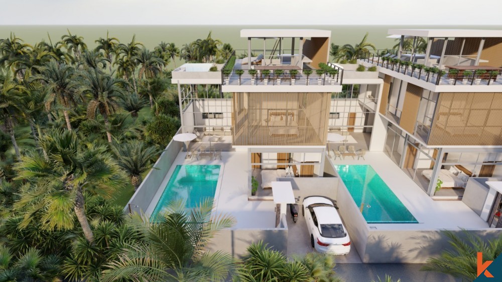 Ultra Modern and Luxurious Off-Plan 3 Bedroom Villa in Canggu for Sale