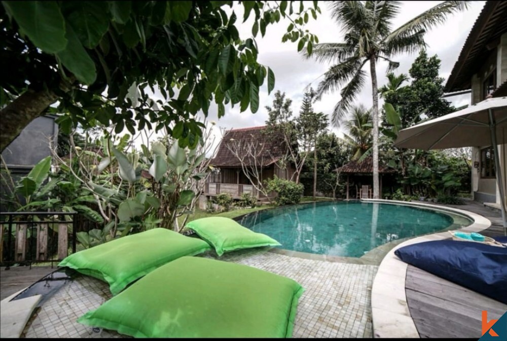 Immobilier en pleine propriété confortable de 6 chambres à vendre à Ubud