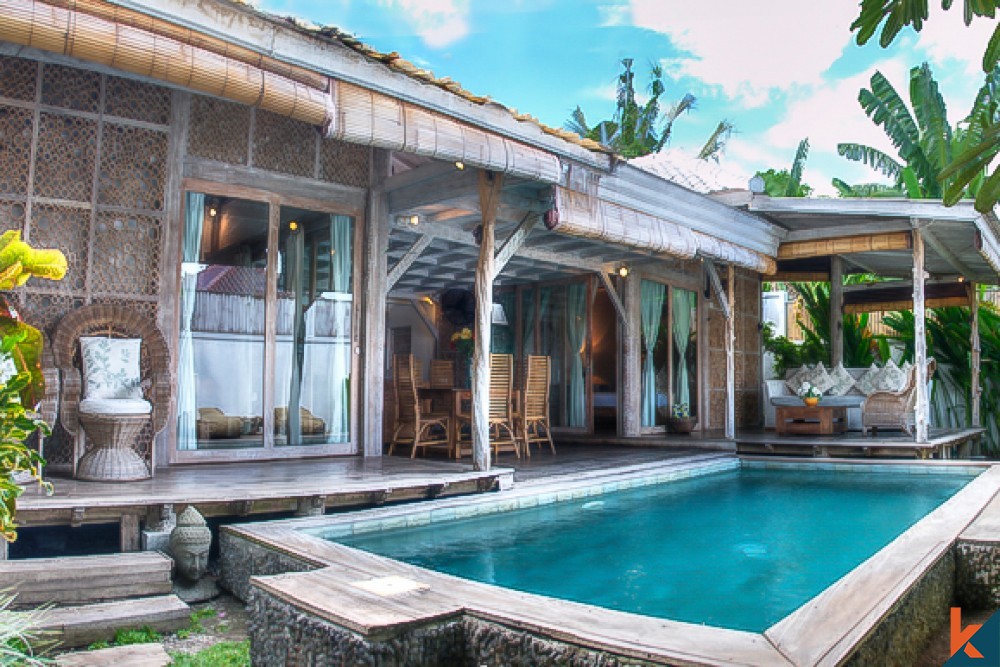 Charming and Unique Two Bedrooms Villa for Sale in Seminyak