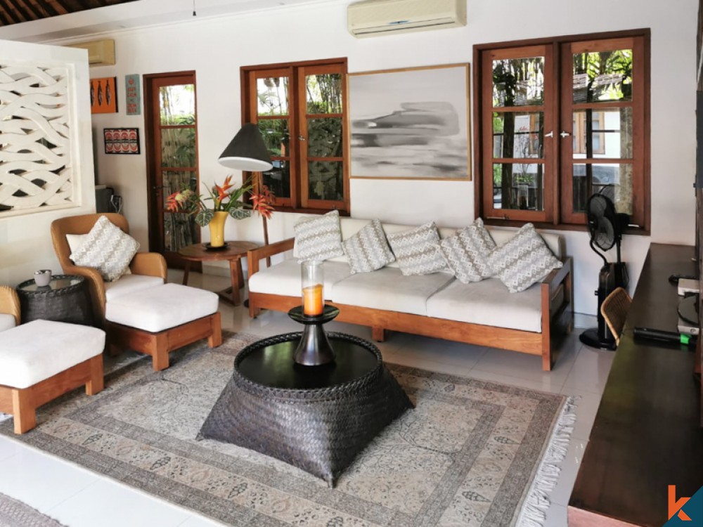 Serenity Balinese Four Bedrooms Villa for Sale in Sanur