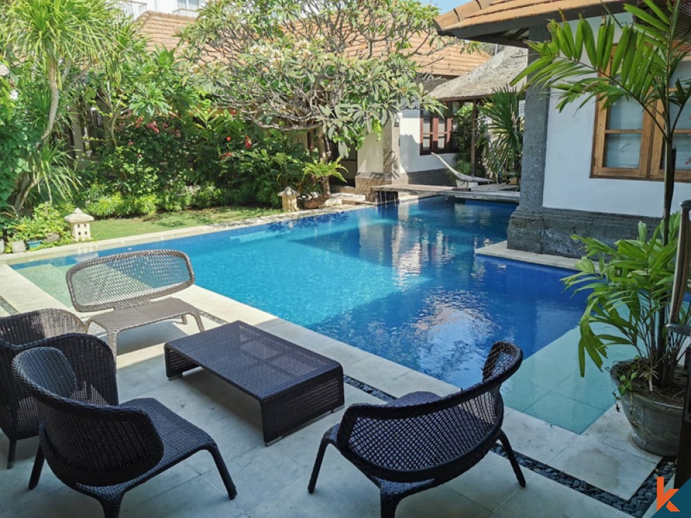 Serenity Balinese Four Bedrooms Villa for Sale in Sanur