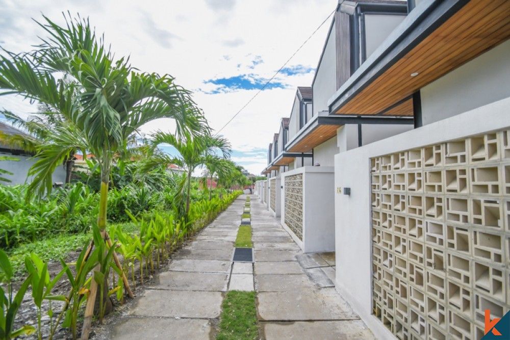 Villa Satu Kamar Tidur Proyek Baru Cantik Dijual di Canggu