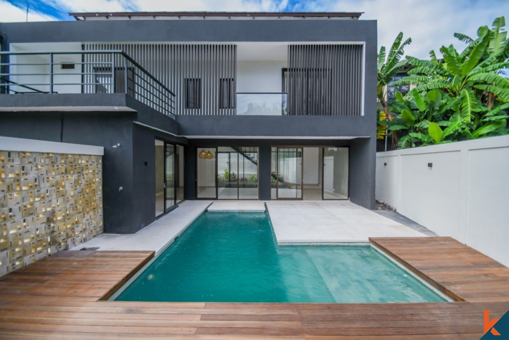 Beautiful New Project Three Bedroom Villa for Sale in Canggu