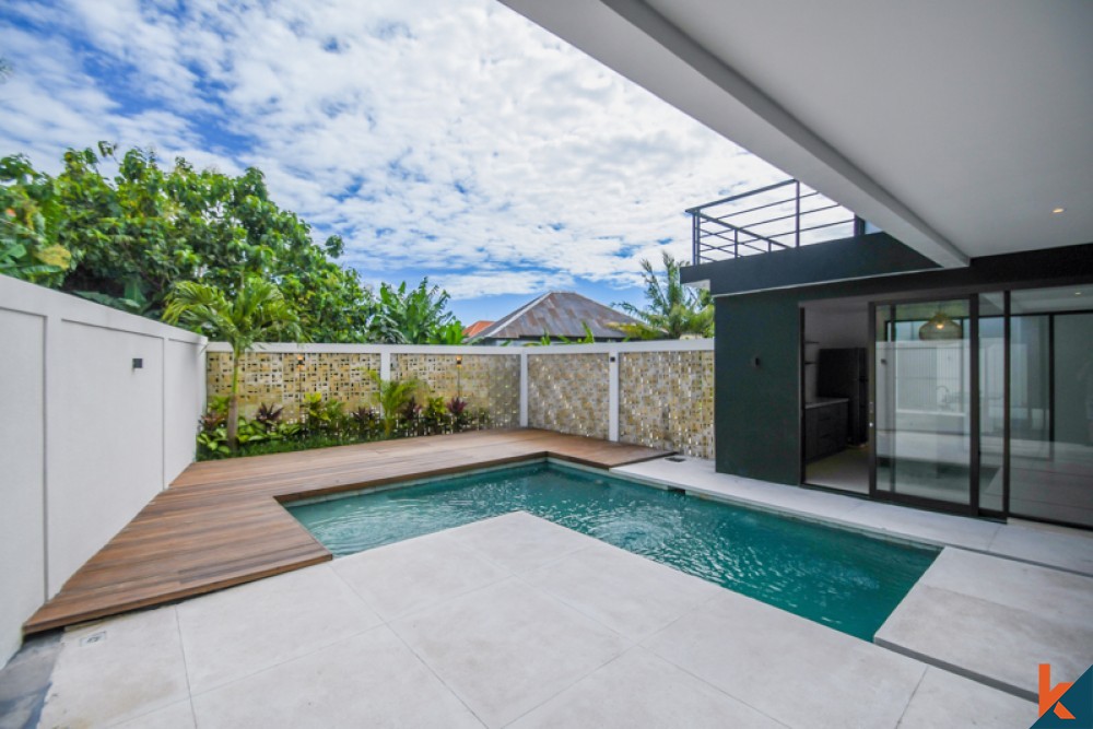 Beautiful New Project Three Bedroom Villa for Sale in Canggu